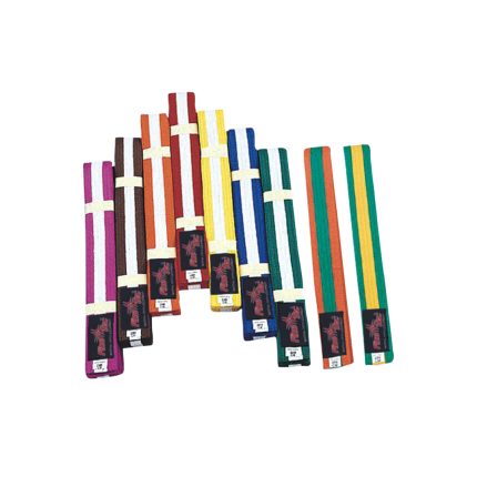 FT-83 White Striped Color Belt